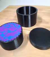 Cupcake Wrapper Base Bath Bomb Mold, 3D Printed, MN Prints & Molds