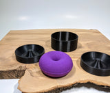 Donut Bath Bomb Mold, 3D Printed, MN Prints & Molds
