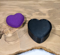 Heart Shaped Bath Bomb Mold, 3D Printed, MN Prints & Molds