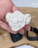 Simba Head The Lion King Disney Bath Bomb Mold, 3D Printed, MN Prints & Molds