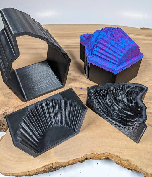 Iced Cupcake Bath Bomb Mold, 3D Printed, MN Prints & Molds