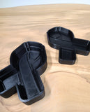 Awareness Ribbon Bath Bomb Molds, 3D Printed, MN Prints & Molds